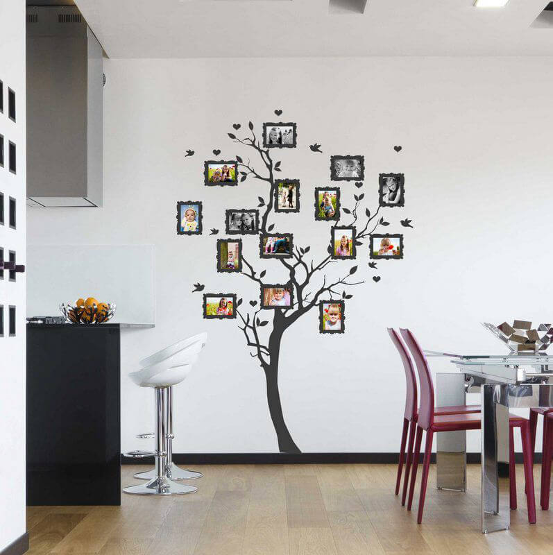 Vinilos decorativos - Ideas para decorar con adhesivos de pared 